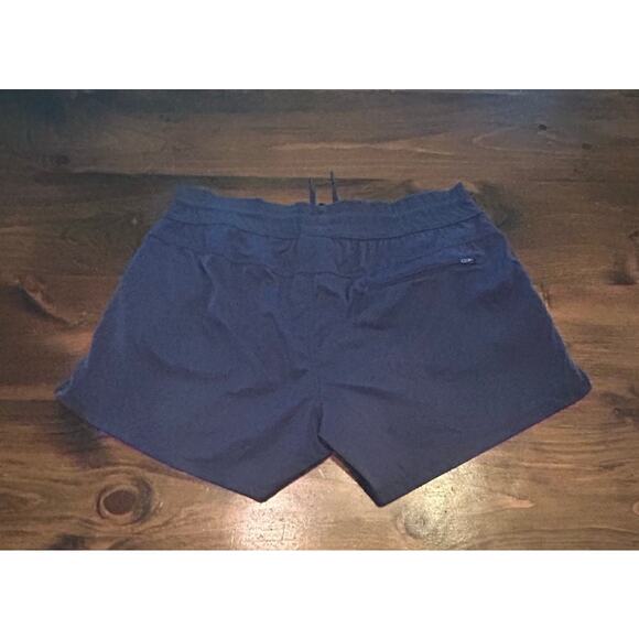 ⭐️ North Face Navy Blue Adjustable Tie Waist Nylon Lightweight Shorts Women's XL - Picture 5 of 9